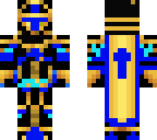 blue and gold knight 2