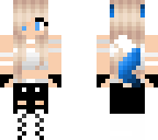 blue werewolf girl