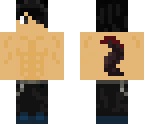 casual werewolf shirtless