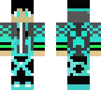 cool aqua creeper boy