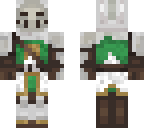 green and white knight