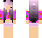 ombre hair flower jacket