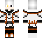 orange slash white chess sans