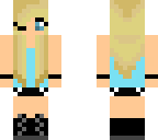 psycho girl blue