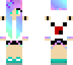 rainbow girl