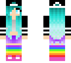 rainbow girl nice