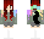 rainbow paint drip outfit