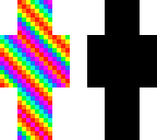 rainbow skin