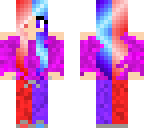 red and blue