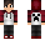 red creeper hoodie edit