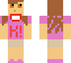 weird girl skin