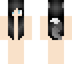 werewolf girl with black hair