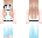 blue dress