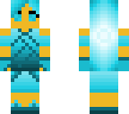 blue girl