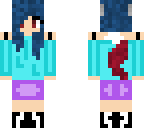 blue wolf girl