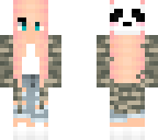 camo panda girl