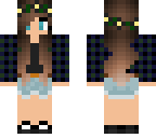 cute flannel girl