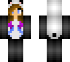 edited panda girl