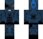 futuristic marine soldier