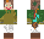 green warrior girl