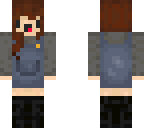 overall derpy girl