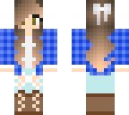 plaid girl