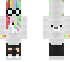 rainbow girl