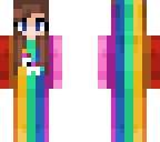 rainbow girl