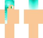 teal hair base