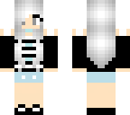 white and blue