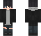 black jacket