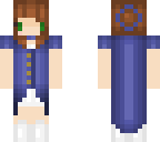 blue coat girl