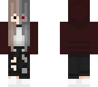 chibi zombie twofaced girl