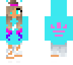 cute blue girl
