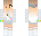 cute unicorn girl skin