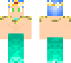 eeg blue hair merman