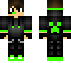 green gamer boy