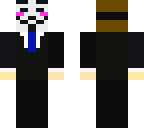 hacker with blue tie