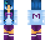 oceany ocean in school uniform