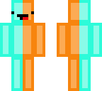 orange nad light blue