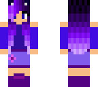 purple cat girl