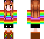 rainbow girl
