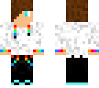 rainbow with hoodie