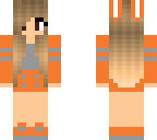 bunny girl orange