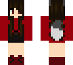 dark red wolf