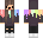 edit update rainbow hoodie