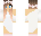 flower white dress 