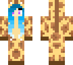 giraf girl blue