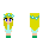 mini blue girl