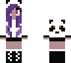 panda girl edit milly